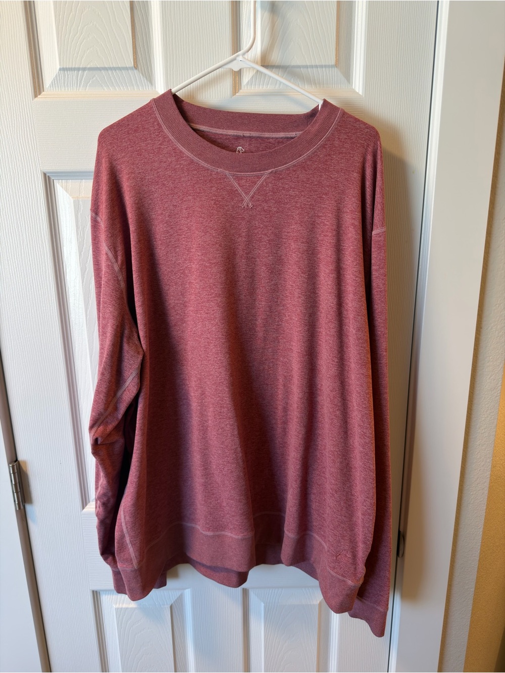 Rhoback Men's Red Crewneck Sweatshirt